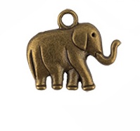 Подвеска бронзовая слон (арт.22)