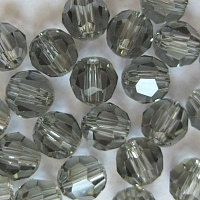 Бусины Swarovski black diamond (215) цвет св.серый 4мм арт.5000